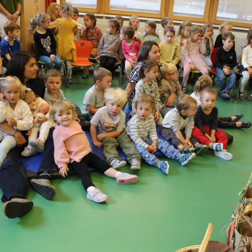 Erntedankfeier im Turnsaal