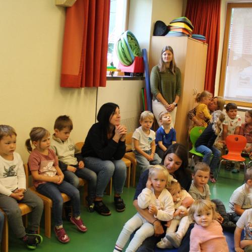 Erntedankfeier im Turnsaal