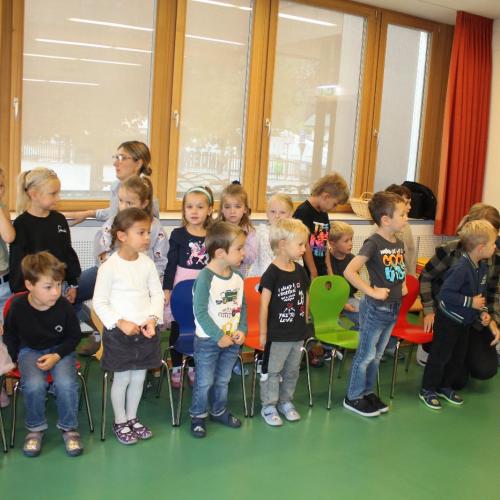 Erntedankfeier im Turnsaal