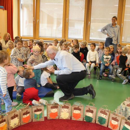 Erntedankfeier im Turnsaal