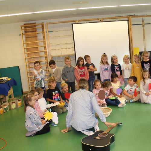 Erntedankfeier im Turnsaal