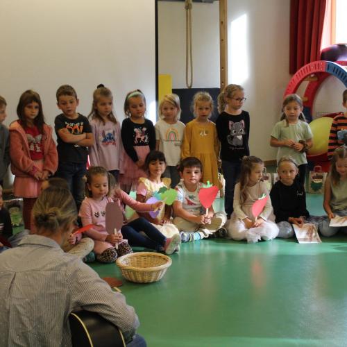 Erntedankfeier im Turnsaal