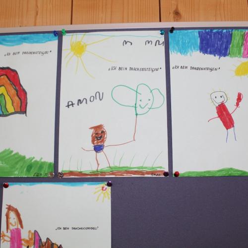 Gestaltung zum Thema Wind