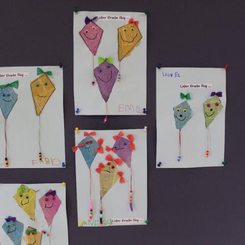 Gestaltung zum Thema Wind