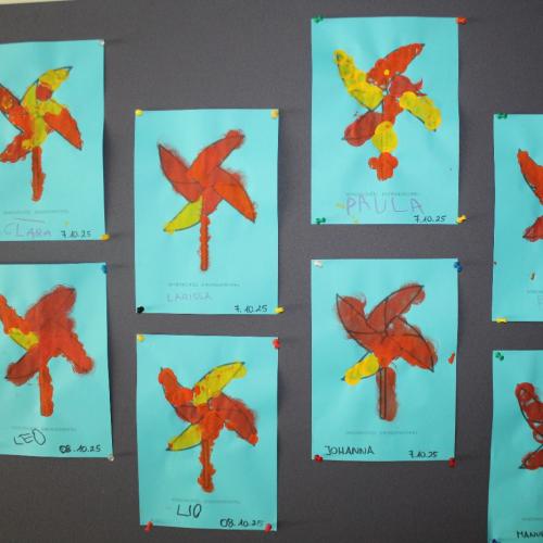 Gestaltung zum Thema Wind