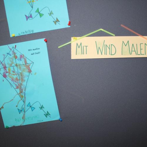 Gestaltung zum Thema Wind