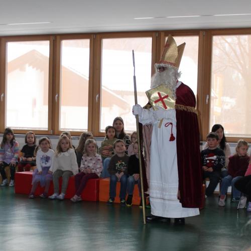 Nikolaus besucht uns im Kindergarten