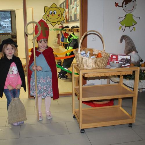 Nikolaus besucht uns im Kindergarten