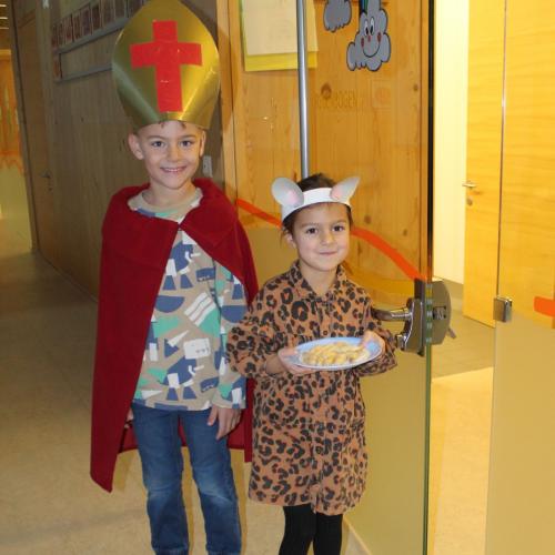 Nikolaus besucht uns im Kindergarten