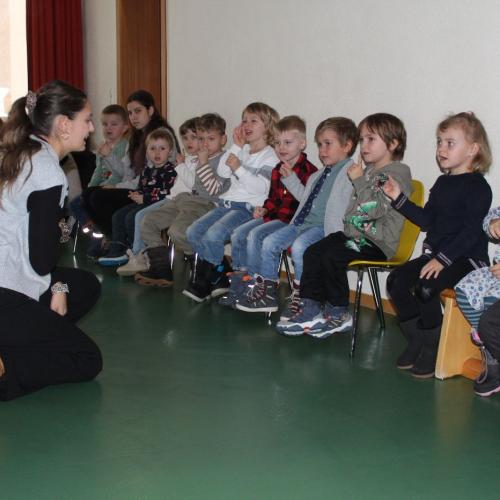 Nikolaus besucht uns im Kindergarten