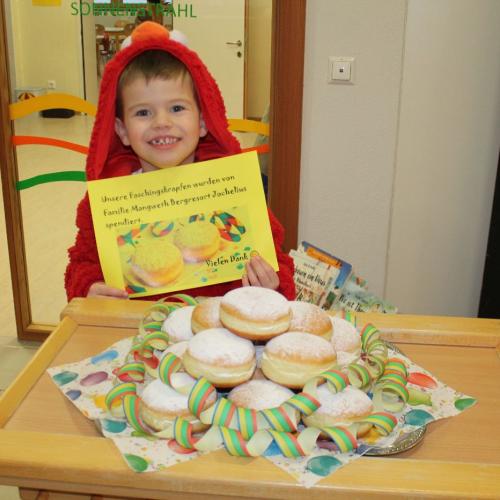 Danke für die Faschingskrapfen