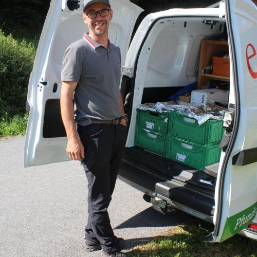 Energiewoche - Waldaufseher am Badsteig