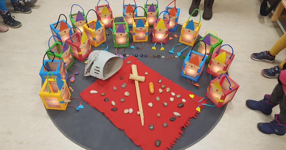 Laternenfest Sternschnuppe