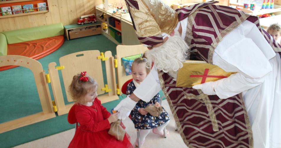 Nikolaus in der Kinderkrippe 2022