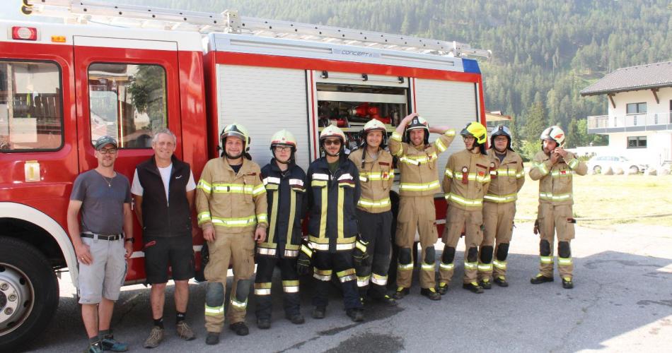 Brandalarm-Übung